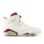 【 AIR JORDAN AIR JORDAN 6 RETRO 'MAROON' 2015 / OFF WHITE NEW MAROON 】 ナイキ 白色 ホワイト マルーン エアジョーダン スニーカー メンズ