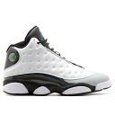 【 AIR JORDAN JORDAN 13 RETRO 'BARONS' / WHITE TRPCL TEAL BLCK WLF GRY 】 ナイキ サーティ...