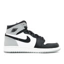 【 AIR JORDAN AIR JORDAN 1 RETRO HIGH OG BG 'BARONS' / WHITE BLACK-WOLFGREY 】 ナイキ ハイ 白色 ホワイト エアジョーダン ジュニア キッズ ベビー マタニティ スニーカー