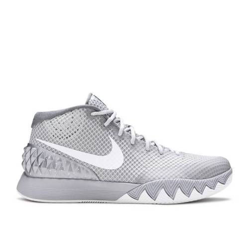 y NIKE KYRIE 1 'WOLF GREY' / WOLF GREY WHITE MIDNIGHT NAVY z JC[ DF O[ F zCg F lCr[ Xj[J[ Y iCL