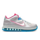 【 NIKE LEBRON 9 LOW 'FIREBERRY' / WOLF GREY WHITE DYNAMIC BLUE 】 レブロン 灰色 グレー 白色 ...