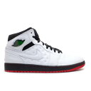 【 AIR JORDAN JORDAN 1 RETRO 97 'BLACK TOE' / WHITE BLACK GYM RED 】 ナイキ 白色 ホワイト 黒...