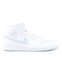 【 AIR JORDAN JORDAN 1 RETRO MID 'WHITE PLATINUM' / WHITE PURE PLATINUM 】 ナイキ ミッド 白色 ホワイト ピュア プラチナム エアジョーダン スニーカー メンズ