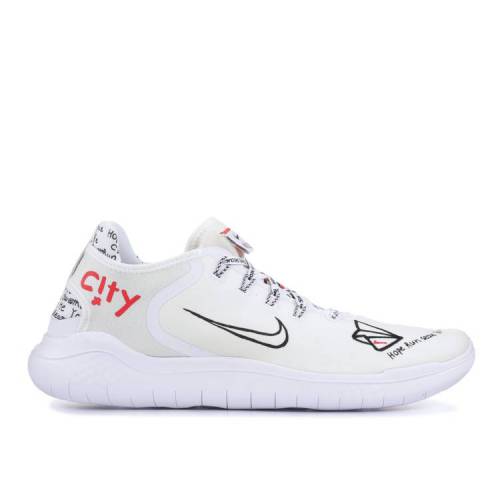 ナイキ NIKE フリー 白色 ホワイト スピード 'TSHIRT' スニーカー メンズ 【 SPEED NIKE FREE RN 2018 WHITE REDBLACK 】