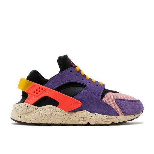 ナイキ NIKE ハラチ 黒色 ブラック 紫 パープル SIZE? 'ACG' スニーカー メンズ 【 HUARACHE PURPLE NIKE X AIR BLACK SUNBURST VARSITY 】