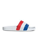 【 ADIDAS ADILETTE SLIDES 'USA' / RED CLOUD WHITE BLUE 】 アディダス アディレッタ 赤 レッド 白色 ホワイト 青色 ブルー スニーカー メンズ