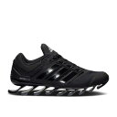 【 ADIDAS SPRINGBLADE DRIVE J 'BLACK ONIX' / BLACK ONIX METALLIC SILVER 】 アディダス 黒色 ブラック 銀色 シルバー ジュニア キッズ ベビー マタニティ スニーカー