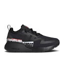【 ADIDAS ZX 2K J 'WORDMARK HEEL STRIPE - BLACK' / CORE BLACK CORE BLACK CLOUD 】 アディダス ヒール ストライプ コア 黒色 ブラック ジュニア キッズ ベビー マタニティ スニーカー(4)