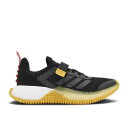 【 ADIDAS LEGO X SPORT LITTLE KID 'BLACK YELLOW' / CORE BLACK GREY SIX RED 】 アディダス コア 黒色 ブラック 灰色 グレー 赤 レッド ジュニア キッズ ベビー マタニティ スニーカー