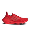 【 ADIDAS ULTRABOOST 21 J 'VIVID RED' / VIVID RED VIVID RED CORE BLACK 】 アディダス 赤 レッド コア 黒色 ブラック ジュニア キッズ ベビー マタニティ スニーカー