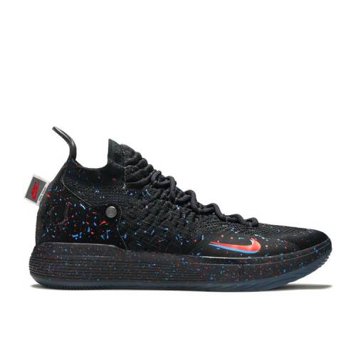 【 NIKE ZOOM KD 11 'JUST DO IT' / BLACK BRIGHT CRIMSON PHOTO BLUE 】 ズーム 黒色 ブラック クリムゾン 青色 ブルー スニーカー メンズ ナイキ