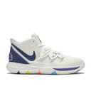 【 NIKE KYRIE 5 GS 'HAVE A DAY' / WHITE DEEP ROYAL BLUE GLACIER 】 カイリー 白色 ホワイト ディープ 青色 ブルー ジュニア キッズ ベビー マタニティ スニーカー ナイキ