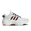 【 ADIDAS WMNS MAGMUR RUNNER 'CRYSTAL WHITE NEON' / CRYSTAL WHITE CORE BLACK CLOUD 】 アディダス 白色 ホワイト コア 黒色 ブラック スニーカー レディース