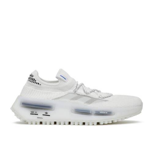 【 ADIDAS NMD_S1 'CLOUD WHITE' / CLOUD WHITE CLOUD WHITE CHALK 】 アディダス 白色 ホワイト スニーカー メンズ