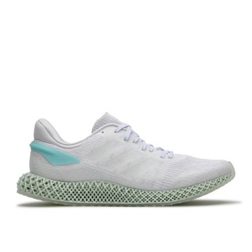 【 ADIDAS PARLEY X 4D RUN 1.0 LTD 'BLUE SPIRIT' / CLOUD WHITE CLOUD WHITE BLUE 】 アディダス ラン エルティーディー 白色 ホワイト 青色 ブルー スニーカー メンズ