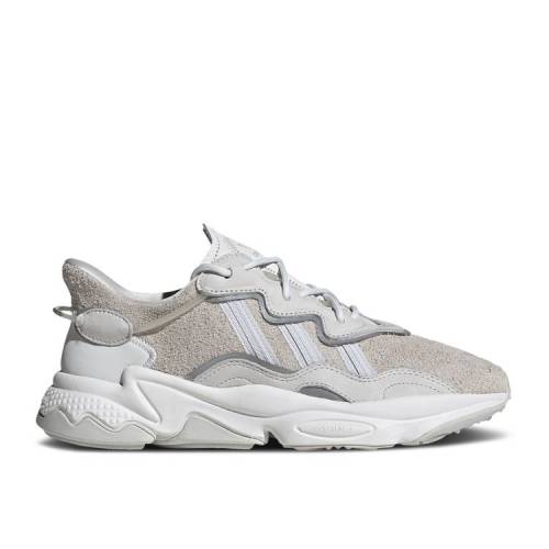 【 ADIDAS OZWEEGO 'CRYSTAL WHITE GREY' / CRYSTAL WHITE CRYSTAL WHITE GREY 】 アディダス 白色 ホワイト 灰色 グレー スニーカー メンズ