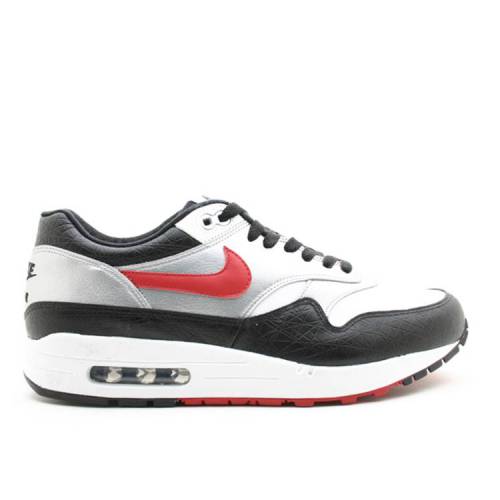 【 NIKE AIR MAX 1 'METALLIC SILVER BLACK RED' / BLACK VARSITY RED METALLIC 】 マックス 銀色 シルバー 黒色 ブラック 赤 レッド エアマックス スニーカー メンズ ナイキ