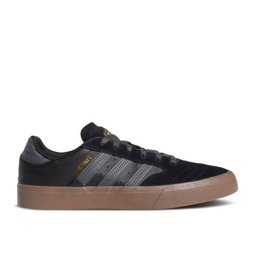 【 ADIDAS BUSENITZ VULC 2.0 'BLACK GUM' / CORE BLACK GREY SIX GUM 】 アディダス コア 黒色 ブラッ..