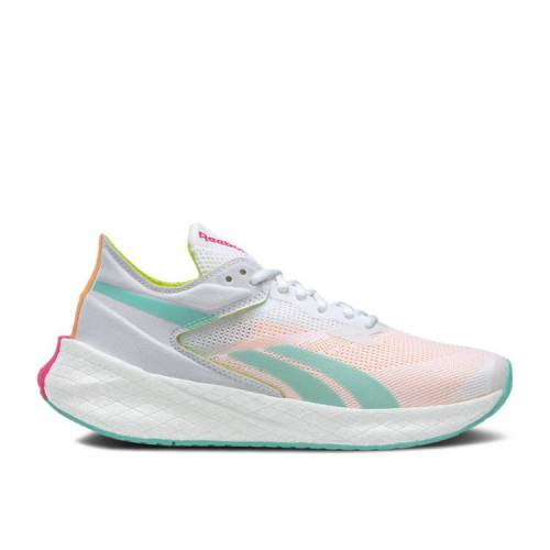 【 REEBOK WMNS FLOATRIDE ENERGY SYMMETROS 'WHITE PIXEL MINT' / FOOTWEAR WHITE FOOTWEAR WHITE 】 リーボック エナジー 白色 ホワイト スニーカー レディース