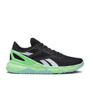 【 REEBOK WMNS NANOFLEX TR 'BLACK NEON MINT' / CORE BLACK DIGITAL GLOW NEON 】 リーボック コア 黒色 ブラック スニーカー レディース