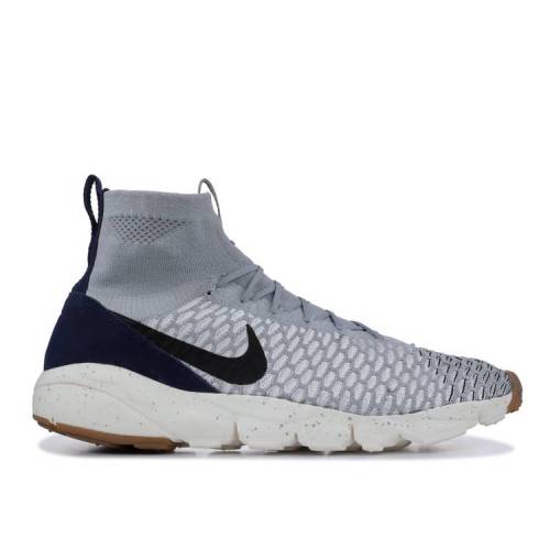 ナイキ NIKE フライニット 灰色 グレー 'WOLF GREY' スニーカー メンズ 【 NIKE AIR FOOTSCAPE MAGISTA FLYKNIT WOLF GREY BLACKSAILDARK OBSIDIANMIDNIGHT NAVYNEUTRAL 】