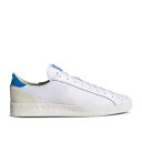 【 ADIDAS ALDERLY SPZL 'WHITE BRIGHT BLUE' / CLOUD WHITE BRIGHT BLUE OFF 】 アディダス 白色 ホワイト 青色 ブルー スニーカー メンズ