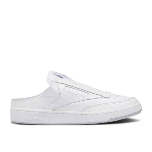 【 REEBOK BEAMS X CLUB C LACELESS MULE 'WHITE COLD GREY' / FOOTWEAR WHITE FOOTWEAR WHITE 】 リーボック クラブ 白色 ホワイト スニーカー メンズ