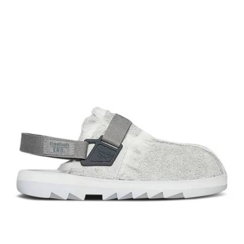 リーボック REEBOK リーボック 灰色 グレー 白色 ホワイト END. 'REPORTED SNOWMAN' スニーカー メンズ 【 REEBOK X BEATNIK SANDAL SIGHTINGS ABOMINABLE GREY WHITE 】