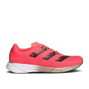 【 ADIDAS ADIZERO PRO 039 SIGNAL PINK BLACK 039 / SIGNAL PINK CORE BLACK SIGNAL 】 アディダス アディゼロ プロ ピンク コア 黒色 ブラック スニーカー メンズ