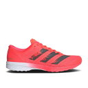 【 ADIDAS ADIZERO RC 2 039 SIGNAL PINK BLACK 039 / SIGNAL PINK CORE BLACK CLOUD 】 アディダス アディゼロ ピンク コア 黒色 ブラック スニーカー メンズ