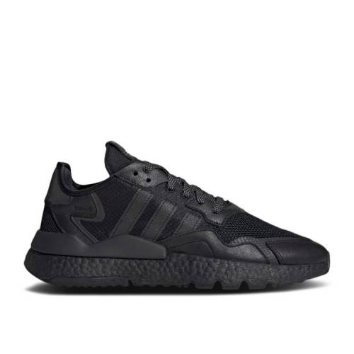 アディダス ADIDAS アディダス ジョガーパンツ コア 黒色 ブラック 'TRIPLE BLACK' スニーカー メンズ 【 ADIDAS NITE JOGGER CORE BLACK 】