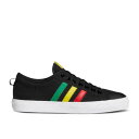 【 ADIDAS NIZZA 'TRICOLOR STRIPES' / CORE BLACK SCARLET GREEN 】 アディダス コア 黒色 ブラック 緑 グリーン スニーカー メンズ(4)