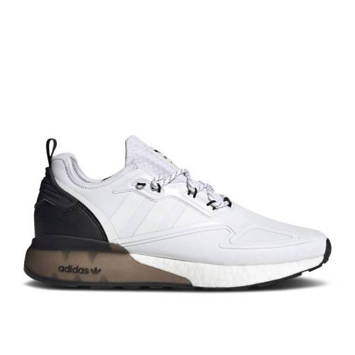 y ADIDAS ZX 2K BOOST 'WHITE BLACK' / CLOUD WHITE CLOUD WHITE CORE z AfB_X u[Xg F zCg RA Xj[J[ Y