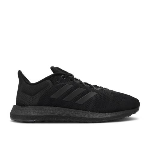 アディダス ADIDAS アディダス コア 黒色 ブラック 灰色 グレー 'BLACK GREY' スニーカー メンズ 【 ADIDAS PUREBOOST 21 CORE BLACK GREY SIX 】