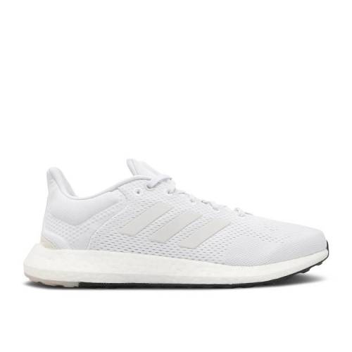 アディダス ADIDAS アディダス 白色 ホワイト 灰色 グレー 'WHITE GREY' スニーカー メンズ 【 ADIDAS PUREBOOST 21 DASH CLOUD WHITE GREY 】