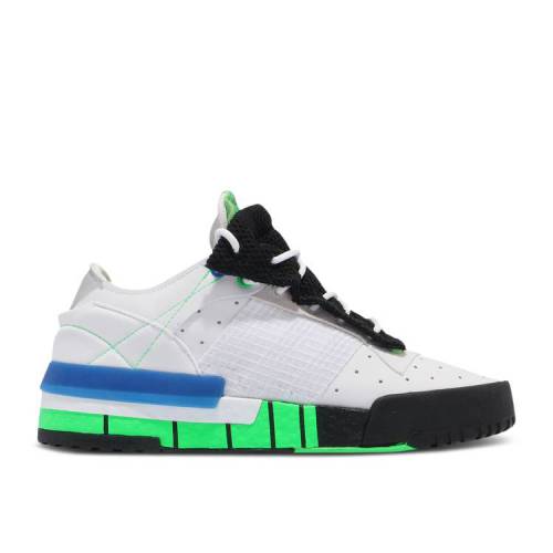 【 ADIDAS RIVALRY RM LOW 'WHITE SOLAR LIME' / WHITE SOLAR LIME BLUE 】 アディダス 白色 ホワイト ライム 青色 ブルー スニーカー メンズ