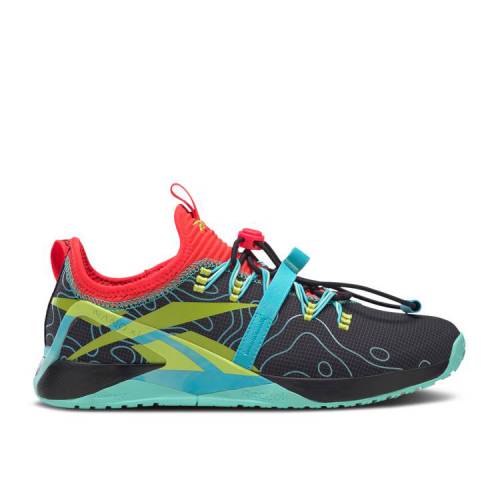 【 REEBOK RICH FRONING X NANO X1 'INTO THE STORM - MULTI' / CORE BLACK NEON CHERR...