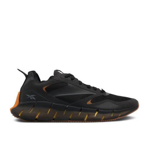 【 REEBOK ZIG KINETICA HORIZON 'BLACK UTILITY YELLOW' / BLACK TRUE GREY 7 UTILITY 】 リーボック ジグ 黒色 ブラック 灰色 グレー スニーカー メンズ