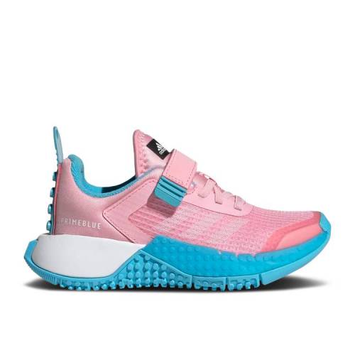 アディダス ADIDAS アディダス ピンク 白色 ホワイト シアン 'LIGHT PINK' ジュニア キッズ 【 PINK ADIDAS LEGO X SPORT J LIGHT CLOUD WHITE BRIGHT CYAN 】