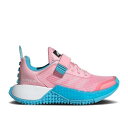 【 ADIDAS LEGO X SPORT J 'LIGHT PINK' / LIGHT PINK CLOUD WHITE BRIGHT CYAN 】 アディダス ピンク 白色 ホワイト シアン ジュニア キッズ ベビー マタニティ スニーカー