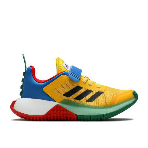 【 ADIDAS LEGO X SPORT J 'EQUIPMENT YELLOW' / EQUIPMENT YELLOW CORE BLACK RED 】 ア...