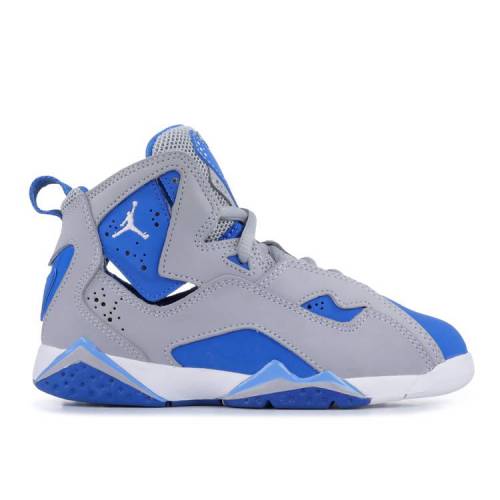 【 AIR JORDAN JORDAN TRUE FLIGHT PS 'BLUE SPARK' / BLUE SPARK WOLF GREY 】 ナイキ フライト 青色 ブルー 灰色 グレー エアジョーダン トゥルーフライト ジュニア キッズ ベビー マタニティ スニーカー