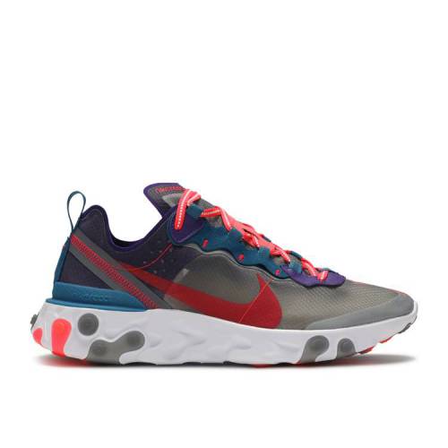 ナイキ NIKE リアクト エレメント 黒色 ブラック 白色 ホワイト 緑 グリーン 赤 レッド 'RED ORBIT' スニーカー メンズ 【 GREEN RED NIKE REACT ELEMENT 87 BLACK WHITE ABYSS ORBIT 】