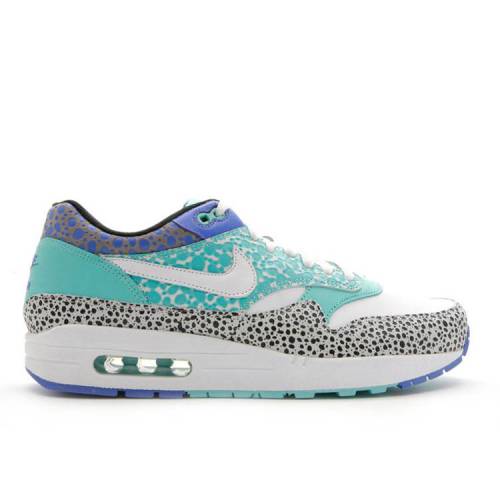 【 NIKE AIR MAX 1 PREMIUM SP 'MINT SAFARI' / WHITE WHITE MEDIUM BLUE MINT 】 マックス ...