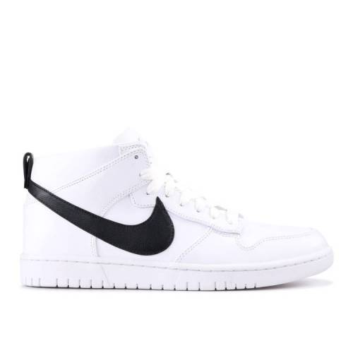 ナイキ NIKE ダンク チャッカ 白色 ホワイト 黒色 ブラック 'WHITE BLACK' スニーカー メンズ 【 NIKE RICCARDO TISCI X NIKELAB DUNK LUX CHUKKA WHITE BLACK 】