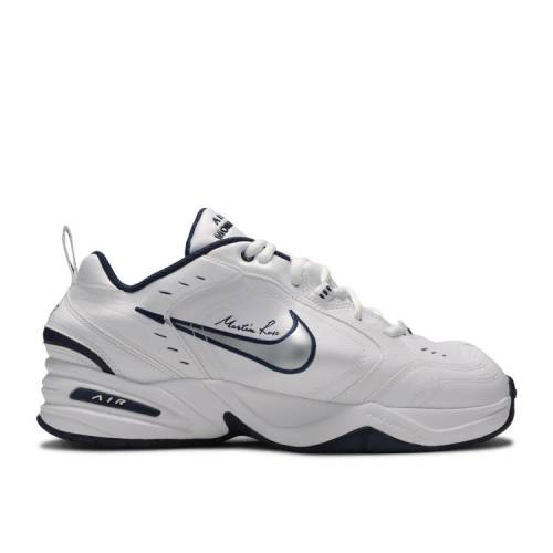 ナイキ NIKE ローズ モナーク 白色 ホワイト 紺色 ネイビー 'WHITE NAVY' スニーカー メンズ 【 ROSE NIKE MARTINE X AIR MONARCH IV WHITE METALLIC SILVERMIDNIGHT NAVY 】