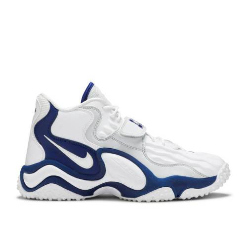 【 NIKE ZOOM TURF JET '97 'BARRY SANDERS' / WHITE DEEP ROYAL BLUE WHITE 】 ズーム ターフ 白色 ホワイト ディープ 青色 ブルー スニーカー メンズ ナイキ