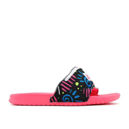 ナイキ NIKE ベナッシ サンダル ピンク 'FANNY PACK' スニーカー メンズ 【 PINK NIKE BENASSI JDI PRINT SLIDE RACER PHOTO BLUEBLACKRACER 】