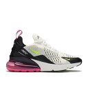 【 NIKE AIR MAX 270 GS 'WHITE FUCHSIA' / WHITE BLACK-LASER FUCHSIA-VOLT 】 マックス 白色 ホワイト エアマックス ジュニア キッズ ベビー マタニティ スニーカー ナイキ