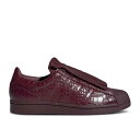 y ADIDAS WMNS SUPERSTAR FR 'L'AGGIO PACK - MAROON' / MAROON MAROON GOLD METALLIC z AfB_X X[p[X^[ }[ S[h Xj[J[ fB[X